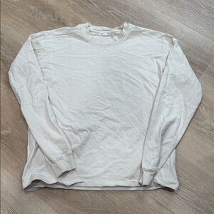 Good American 100% cotton long sleeve shirt 1/2